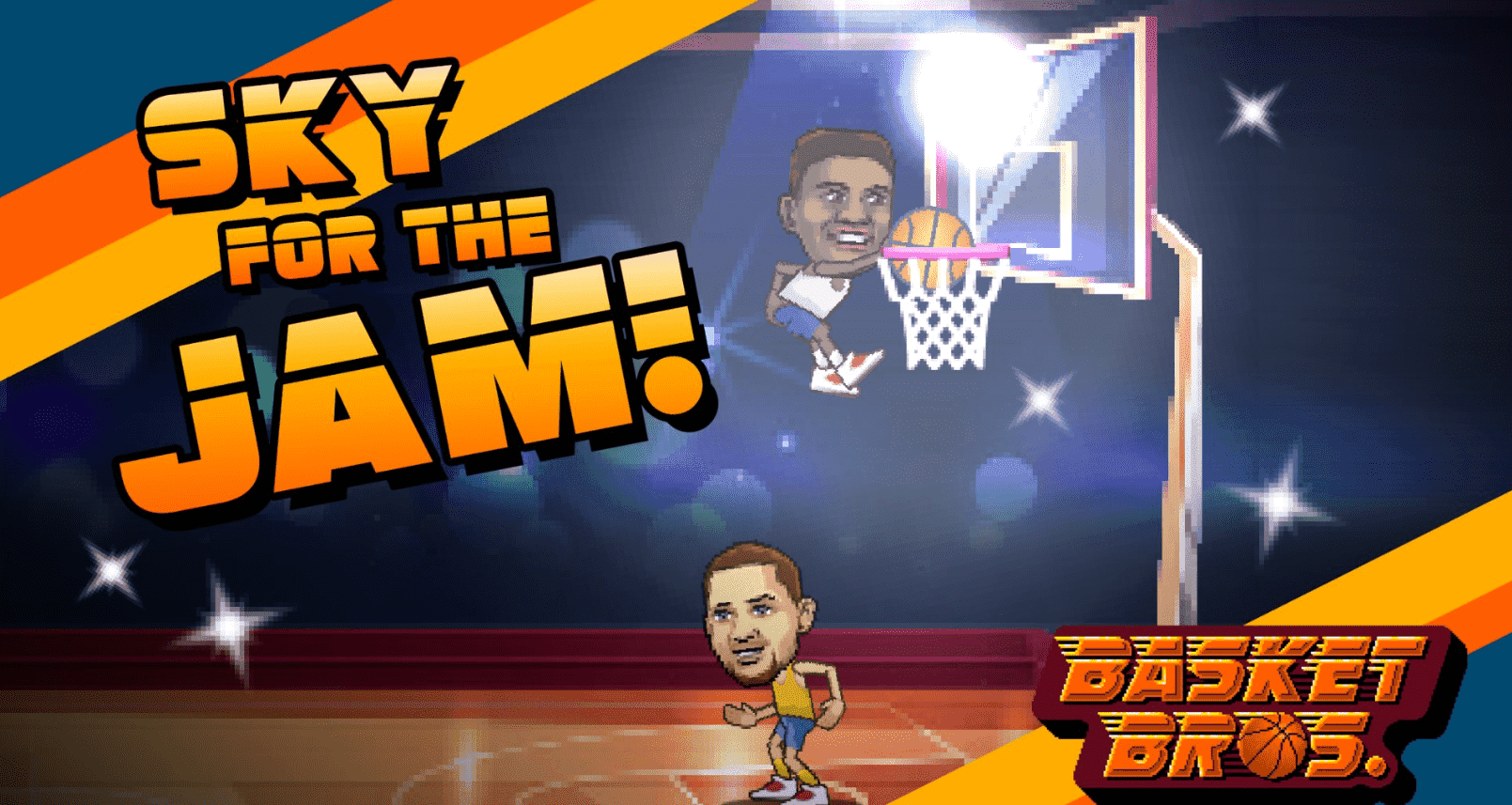 Basketball Bros - Free Online 1v1 Basketball Game