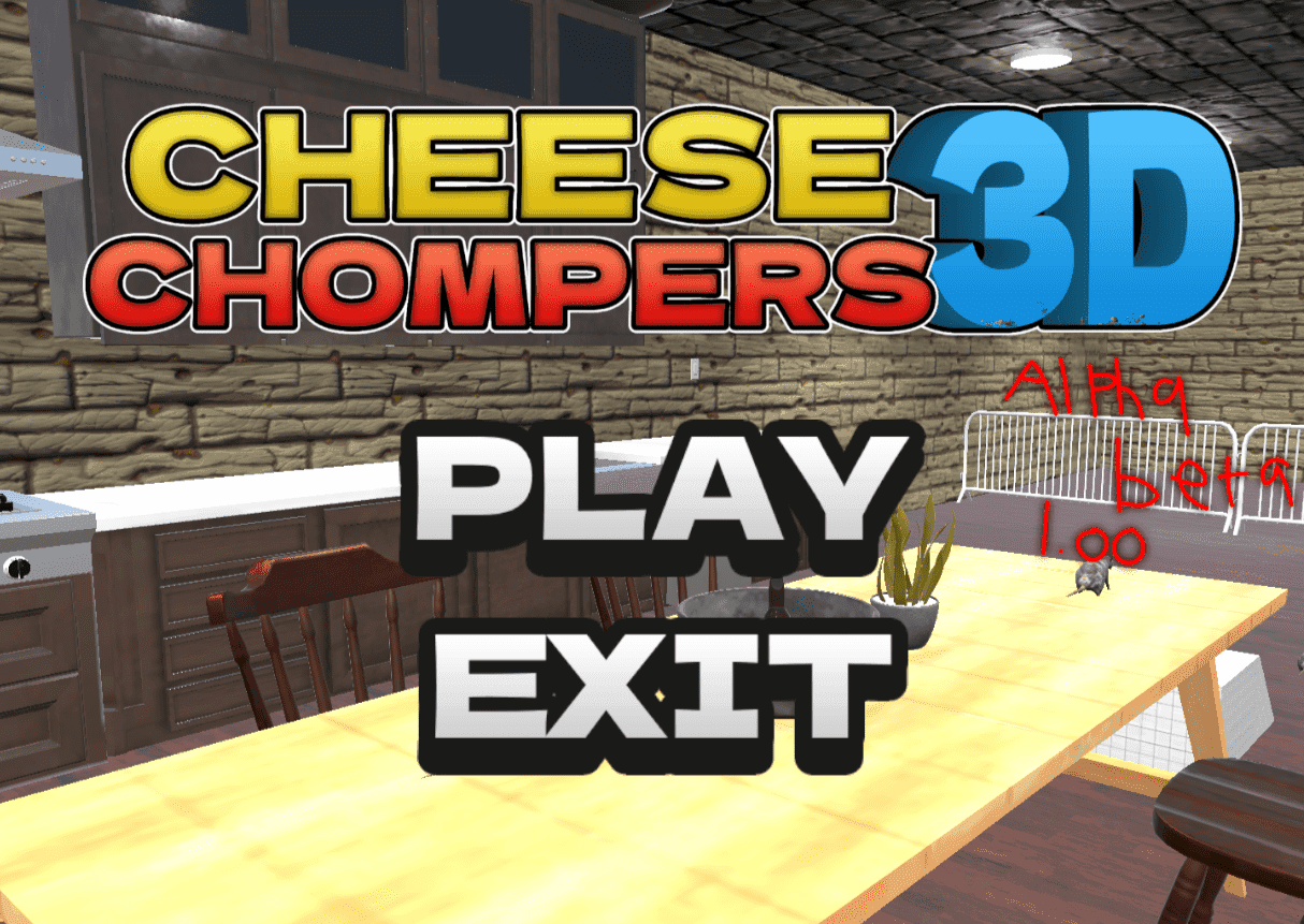 Cheese Chompers 3D - Free Online Stealth Maze Game