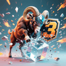 Crazy Cattle 3D Logo