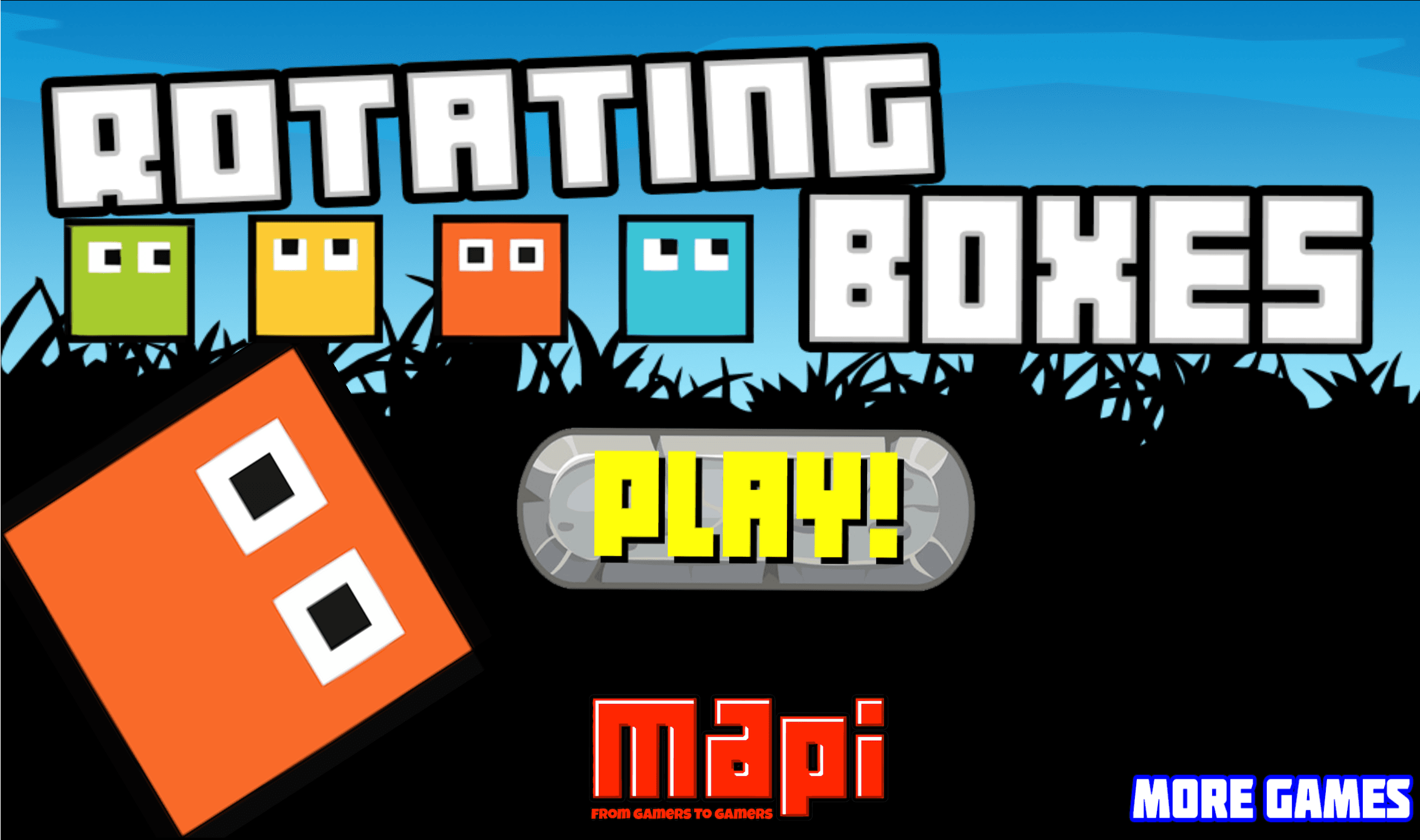 Rotating Boxes - A Challenging Logic Puzzle Game