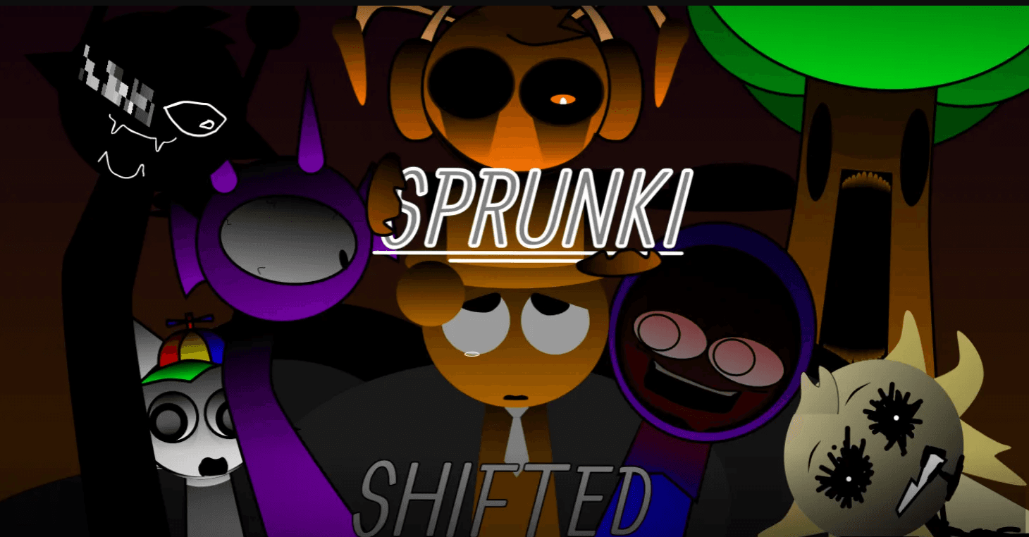Sprunki Shiftd - Unblocked Puzzle Platformer Game